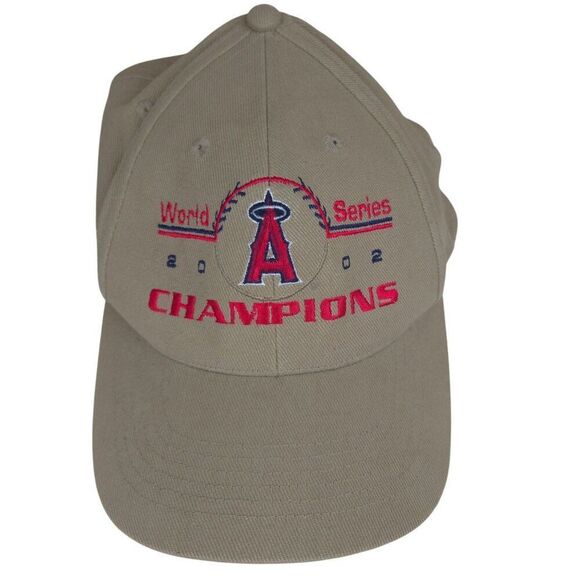 Vintage Anaheim Angels 2002 World Series Champions Baseball Cap Hat World Series - Picture 1 of 5